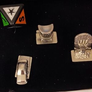 Scene It Replacement 4 Tokens Board Game Tombstone Stunt Car Chattering Teeth